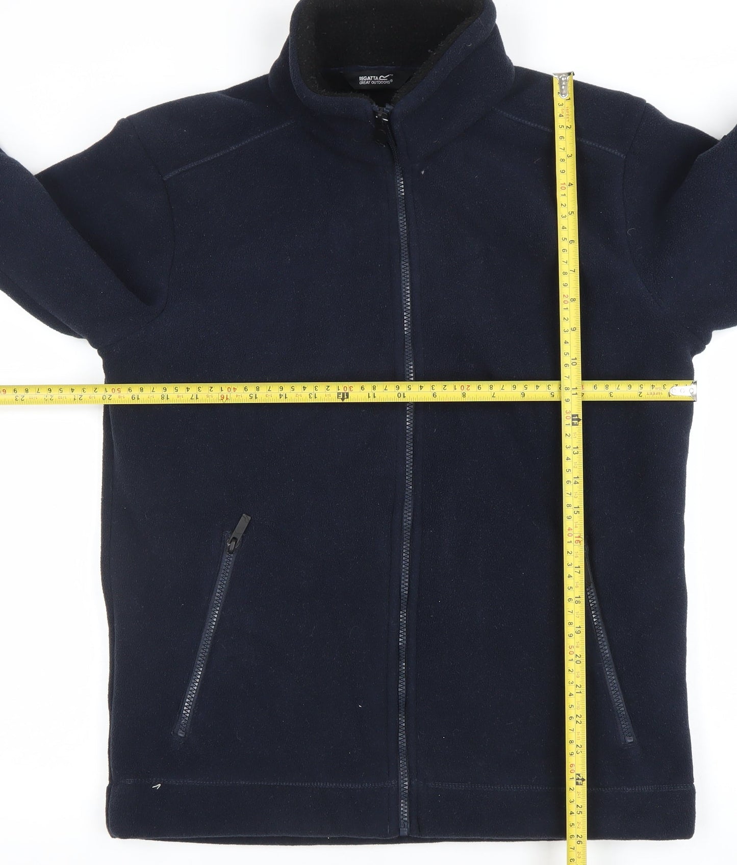 Regatta Men's Blue Fleece Full Zip Outdoor Jacket Size M