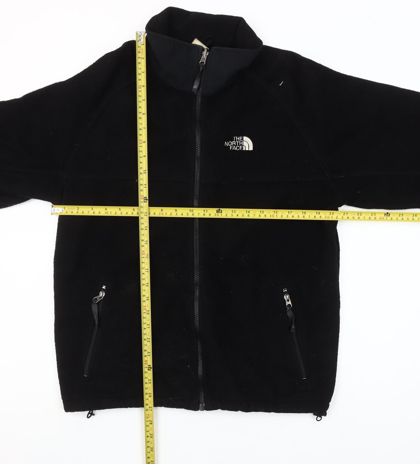 The North Face Men's Black Fleece Full Zip Outdoor Jacket Size M