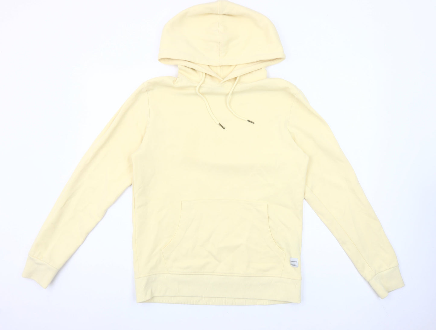 Jack & Jones Men’s Beige Pullover Hoodie Size L Regular Fit