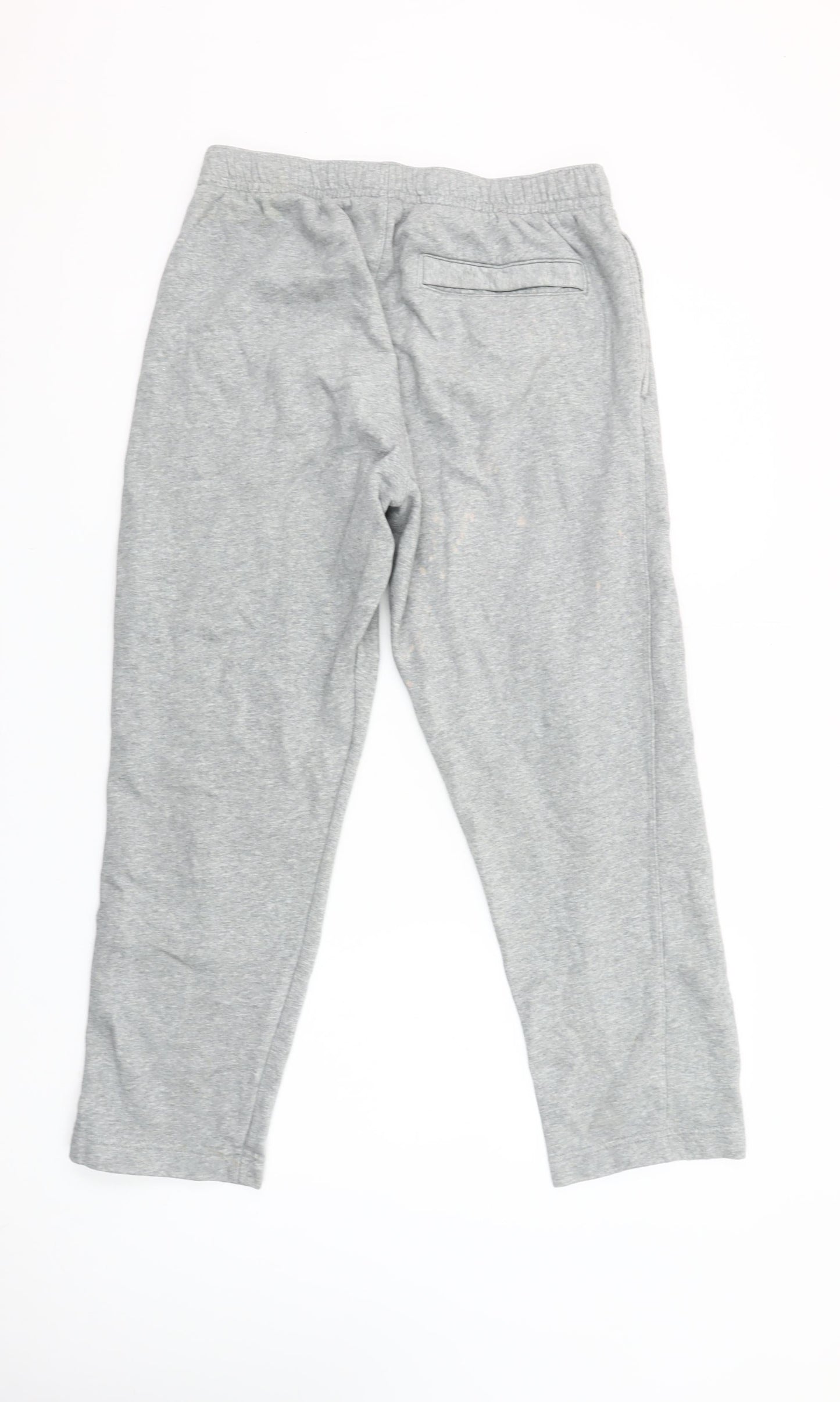 Nike Women’s Grey Fleece Sweatpants M Regular Fit Casual Trousers