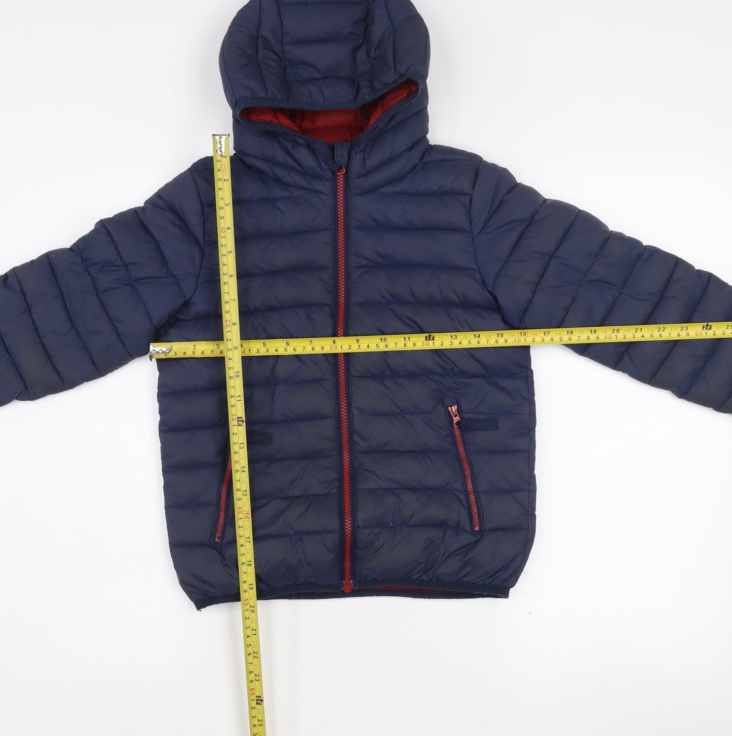 Berghaus Boys Blue 7-8 Years Hooded Puffer Jacket Lightweight Coat