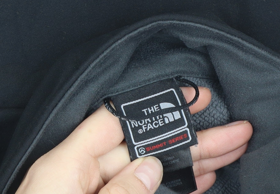 The North Face Womens XS Black Soft Shell Windproof Jacket