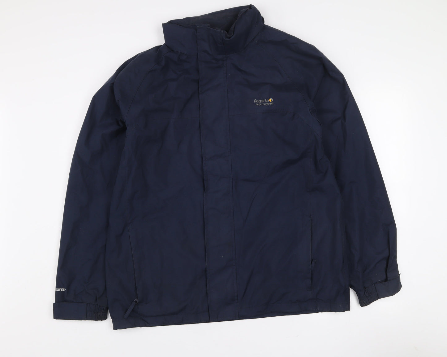 Regatta Men's Blue Waterproof Hydrafort Jacket L Regular Fit