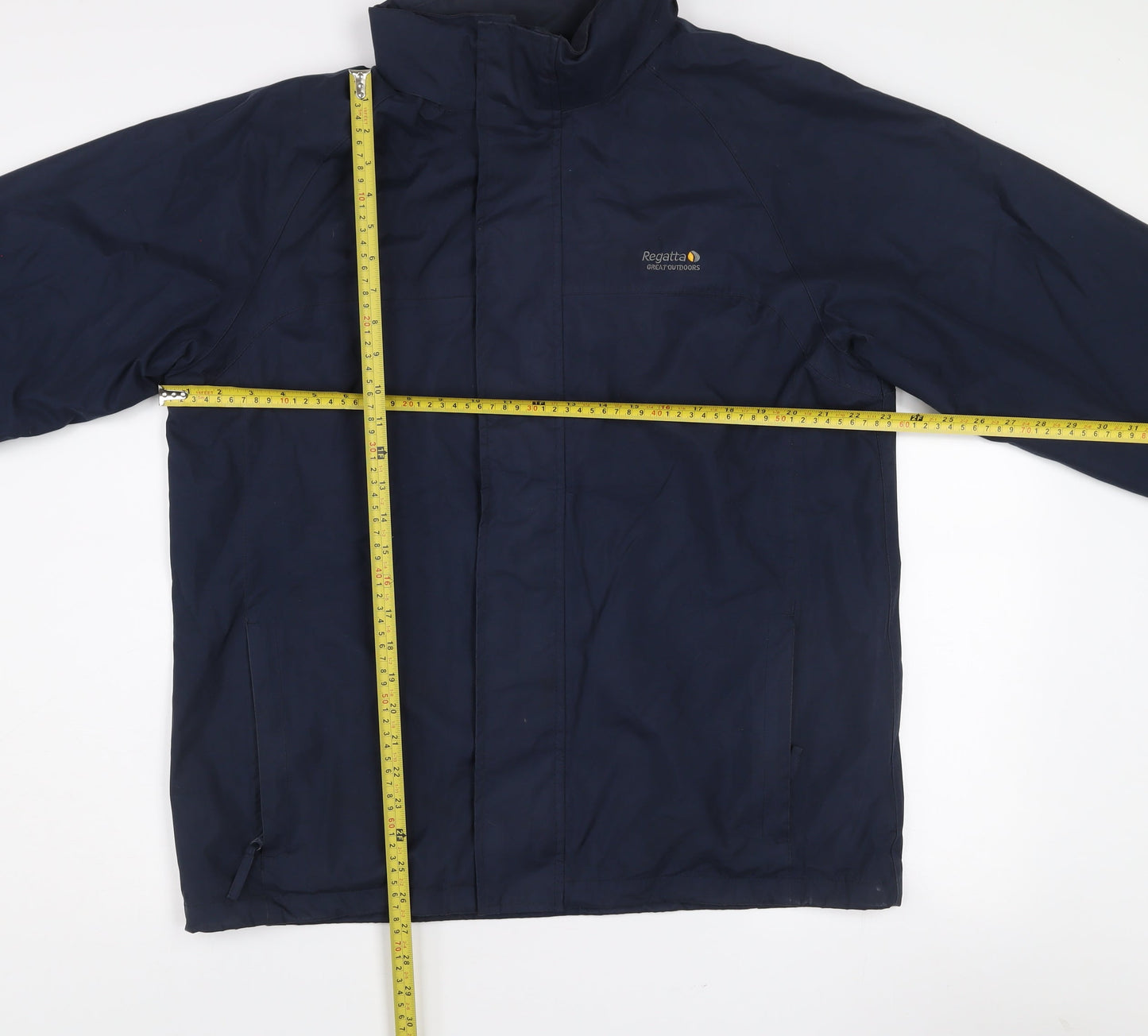 Regatta Men's Blue Waterproof Hydrafort Jacket L Regular Fit