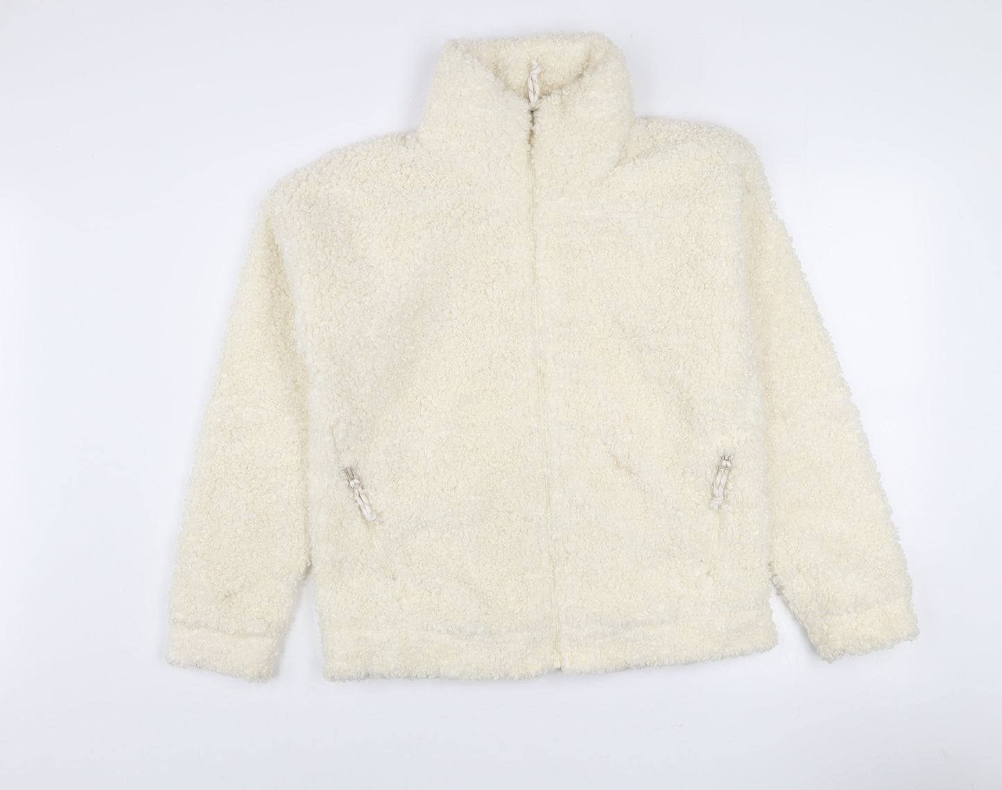 Craghoppers Women's Ivory Fleece Full Zip Jacket Size 10