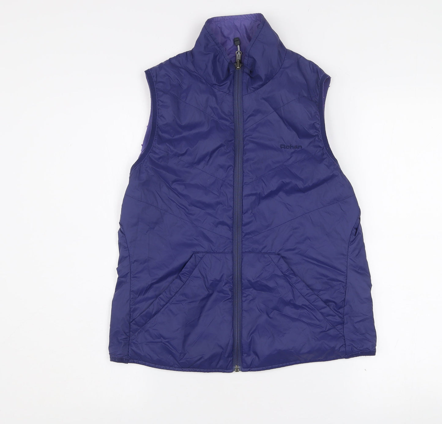 Rohan Women Blue Spark Vest Lightweight Insulated Waistcoat Size
