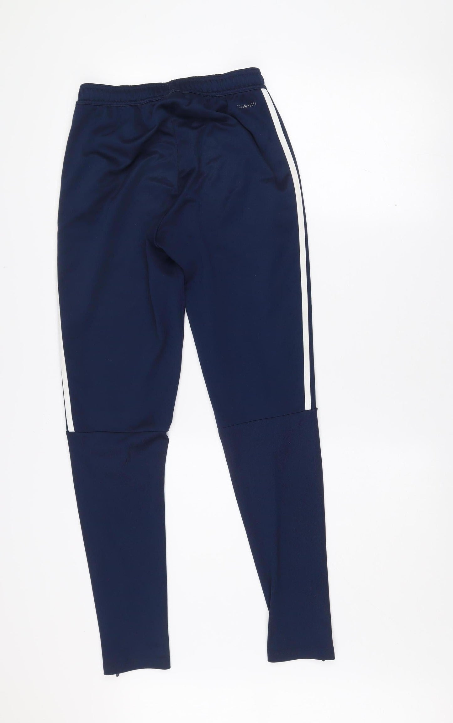 adidas Men's Blue XS Tapered Track Pants Slim Fit Activewear