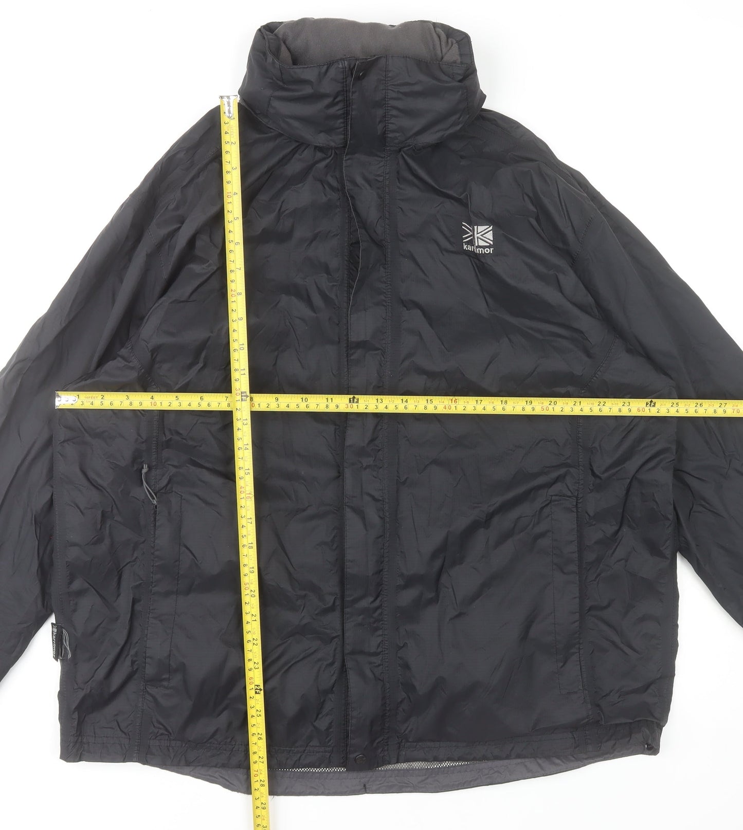 Karrimor Men's Black XL Puffer Jacket Water Resistant Outdoor Coat