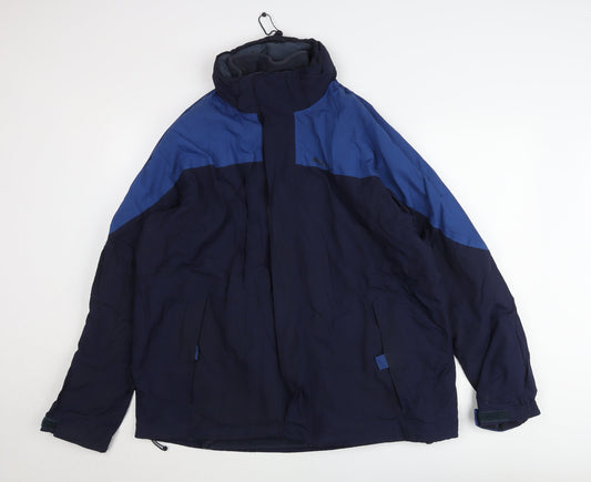Mountain Warehouse Men's Blue L 3-in-1 Waterproof Hiking Jacket
