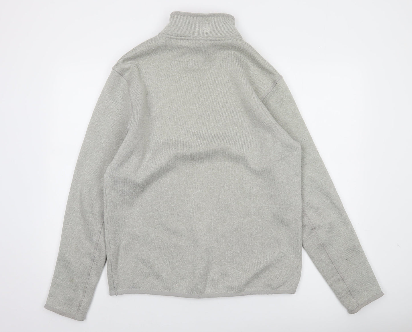 Karrimor Men’s Grey Fleece 1/4 Zip Pullover Sweatshirt Size L