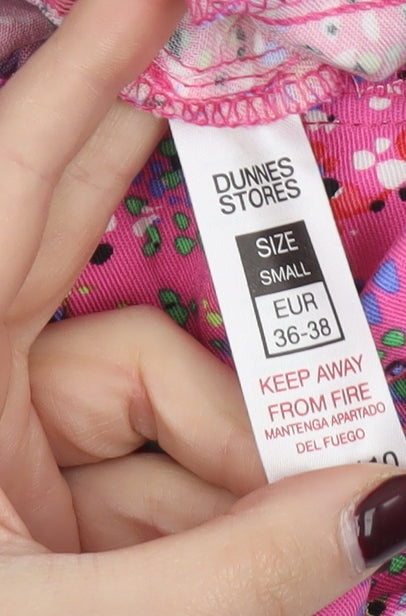 Additional view of Dunnes Women’s Multicoloured Floral A-Line Short Skirt, size S