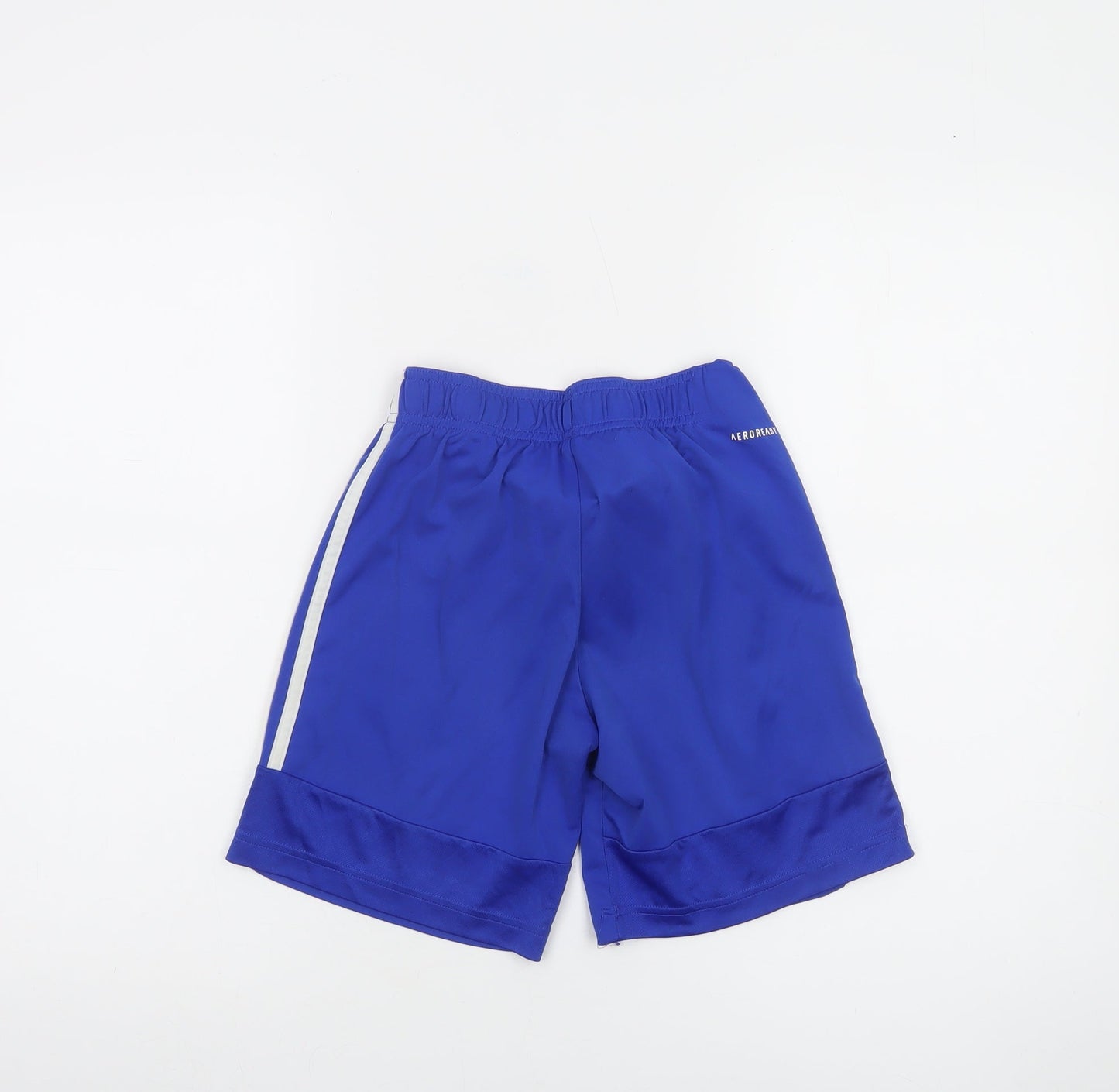 Adidas Boys Blue 9-10 Years Athletic Activewear Shorts