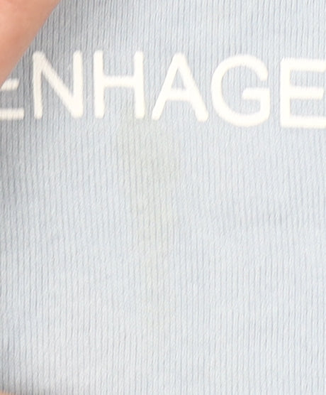 Additional view of Topshop Petite Blue Copenhagen Cropped Sweatshirt UK 8