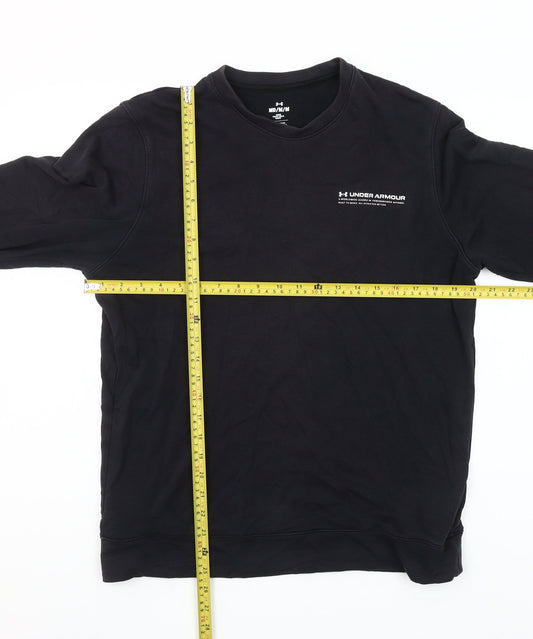 Under Armour Men's Black Medium Pullover Sweatshirt