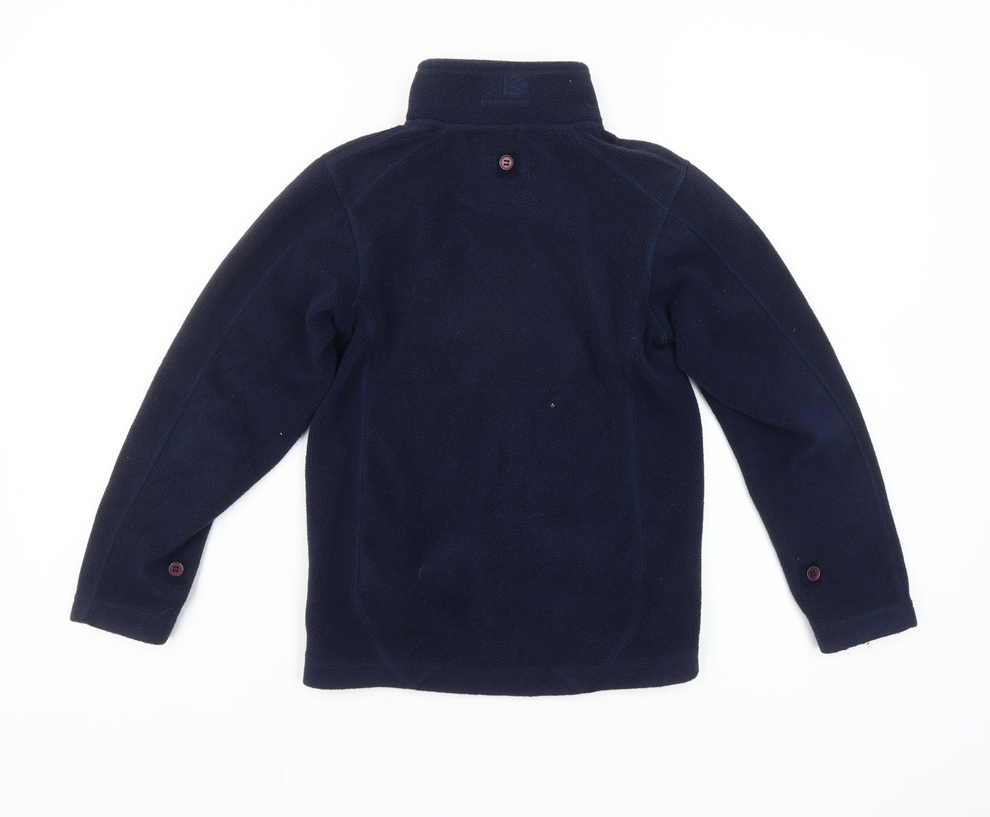 Karrimor Boys Blue 7-8 Years Fleece Jacket Full Zip Outdoor Layer