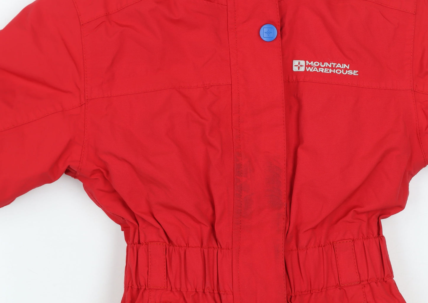 Mountain Warehouse Boys Red Waterproof Insulated Hooded Snowsuit 2-3 Years
