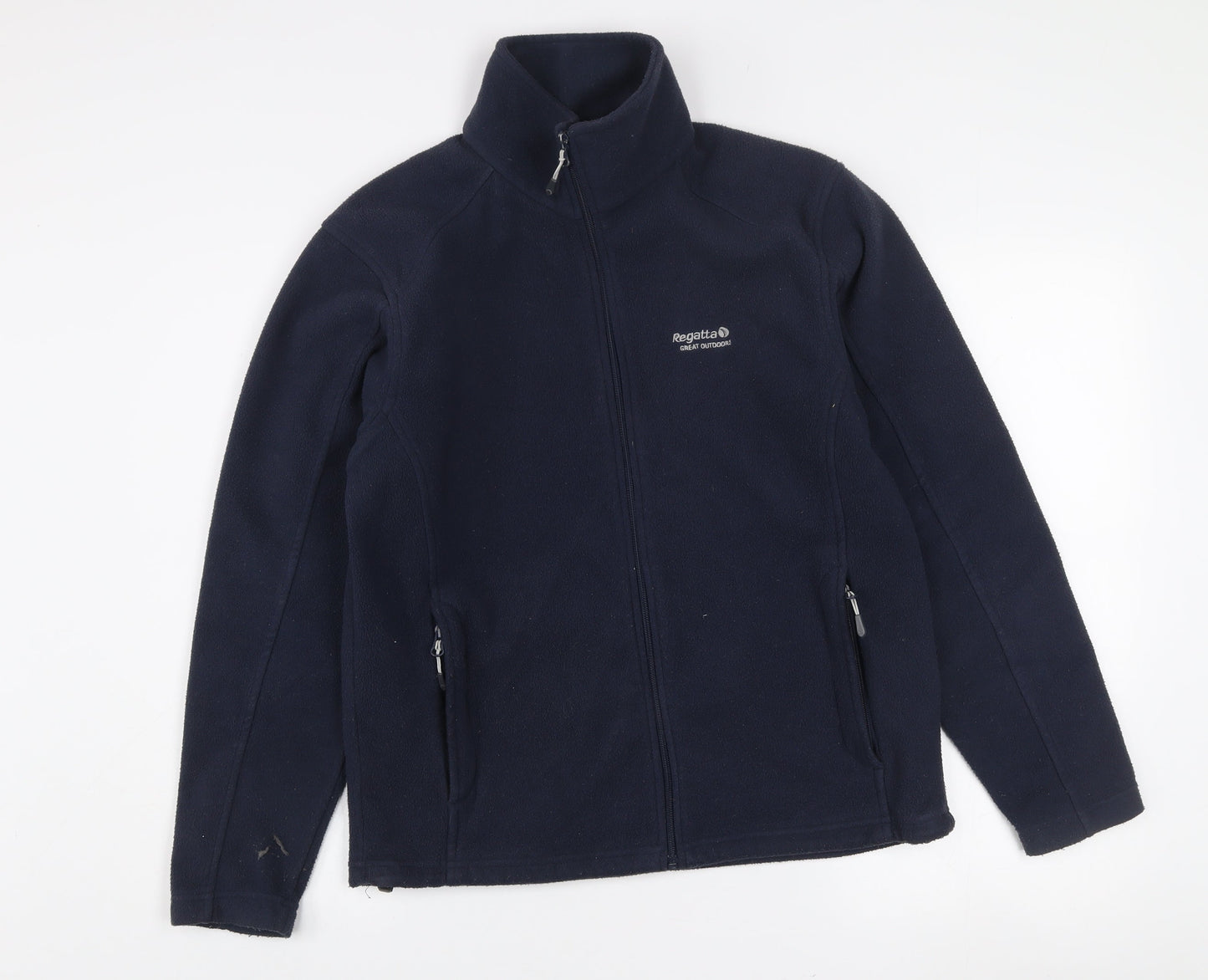 Regatta Women's Blue Fleece Full Zip Outdoor Jacket Size S