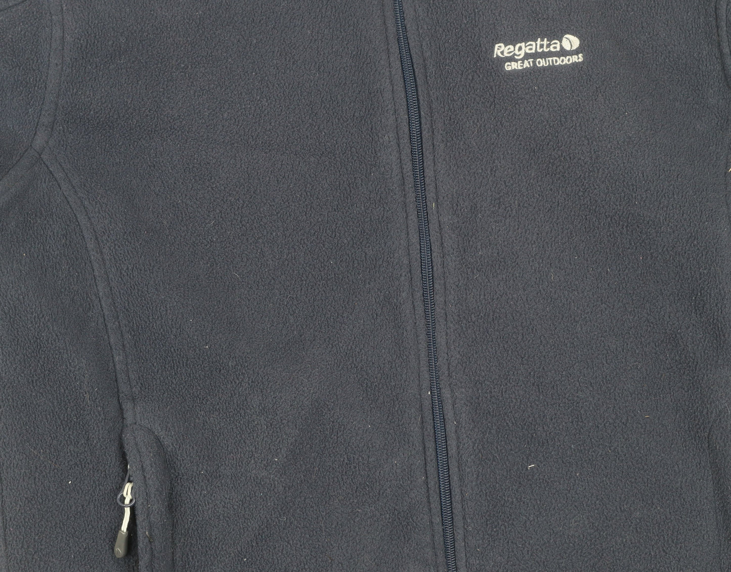 Regatta Women's Blue Fleece Full Zip Outdoor Jacket Size S