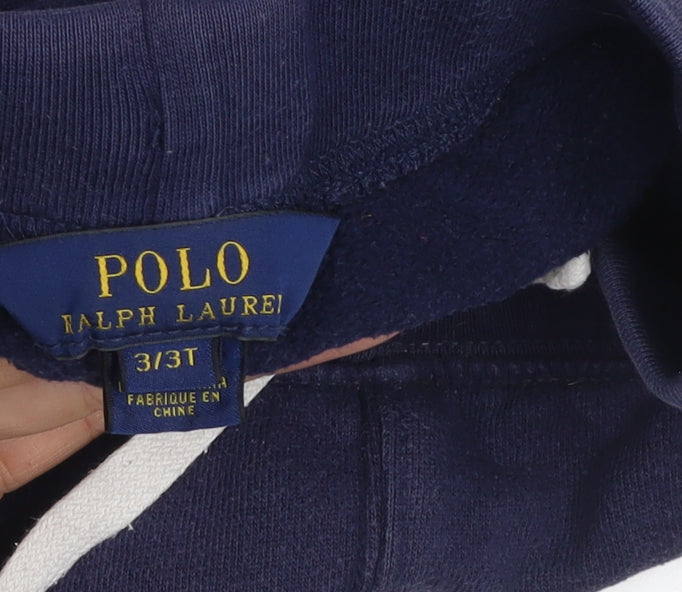 Polo Ralph Lauren Boys Blue Jogger Sweatpants 3 Years Cotton Blend