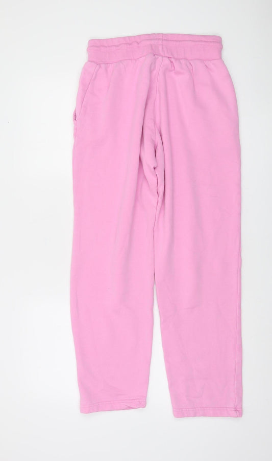 L'Amore Couture Women's Pink Fleece Sweatpants Size 12