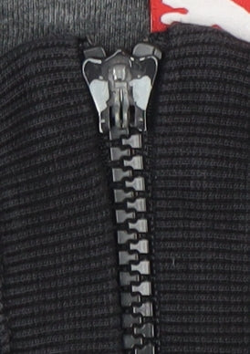 Additional view of Puma Men's Black Full Zip Sweatshirt, size L, Sports Fleece Jacket