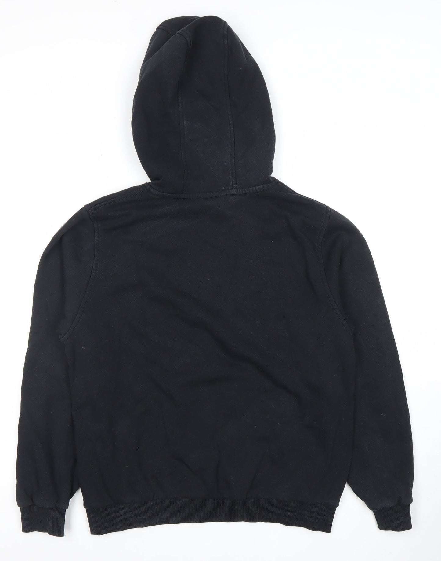 Nike Boys Black Pullover Hoodie XL 158-170cm Cotton Blend Casual Sweatshirt