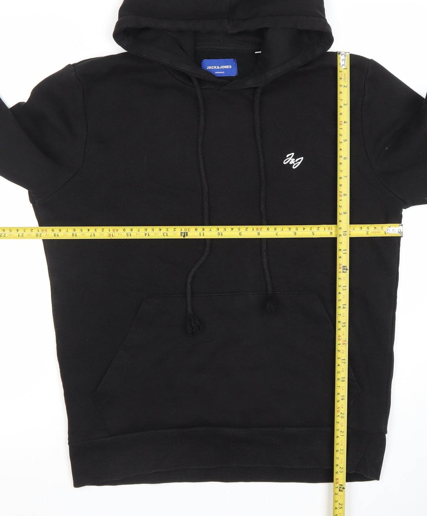 Jack & Jones Originals Black Small Pullover Hoodie for Women