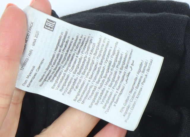 Jack & Jones Originals Black Small Pullover Hoodie for Women