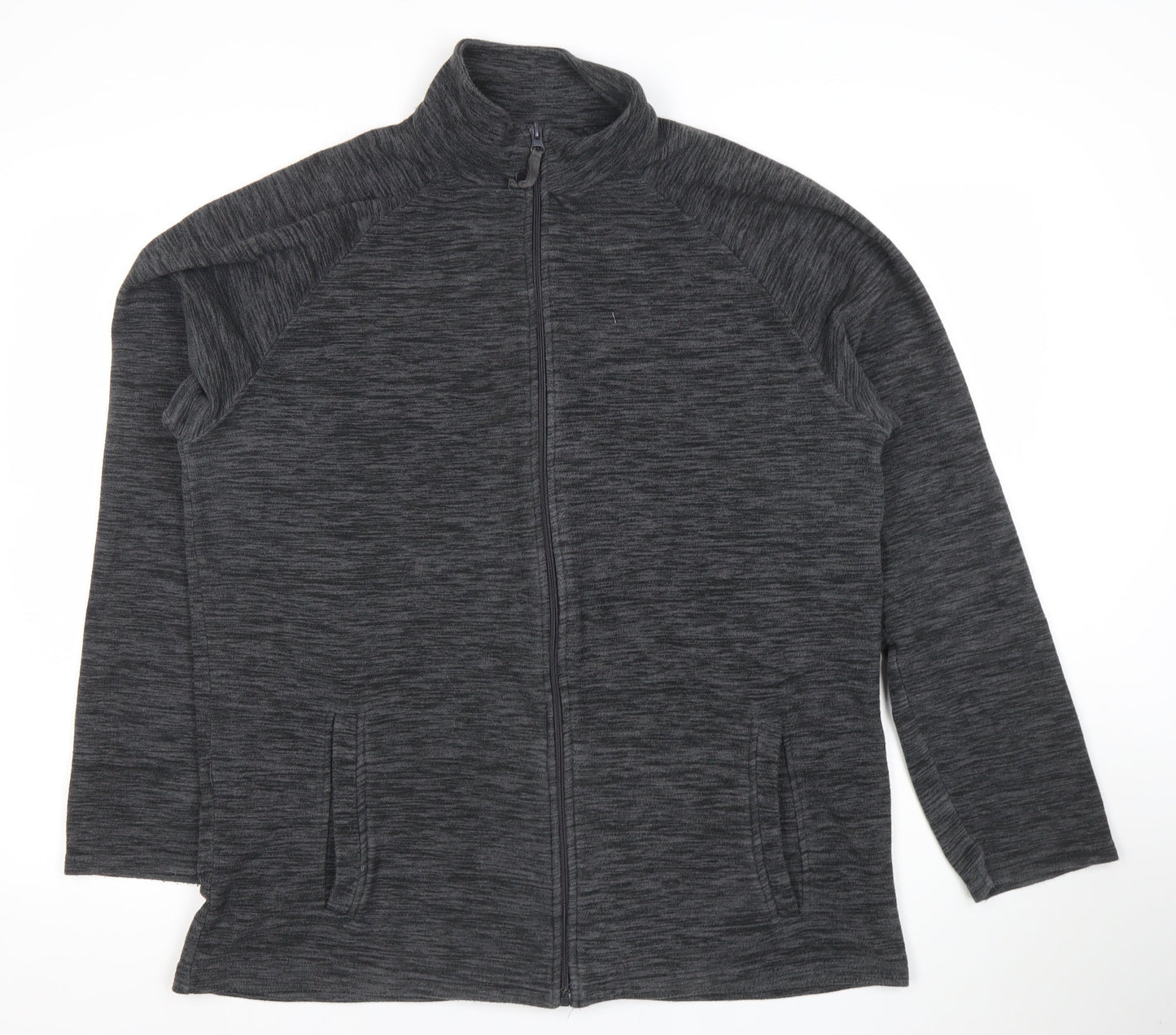 Mountain Warehouse Mens Grey Full Zip Fleece Jacket L