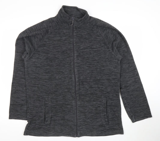 Mountain Warehouse Mens Grey Full Zip Fleece Jacket L