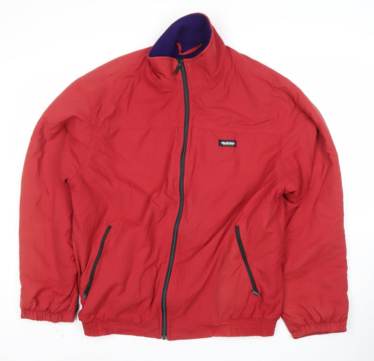 Rohan Men's Red Nylon Outdoor Full Zip Jacket Size M 38-40"