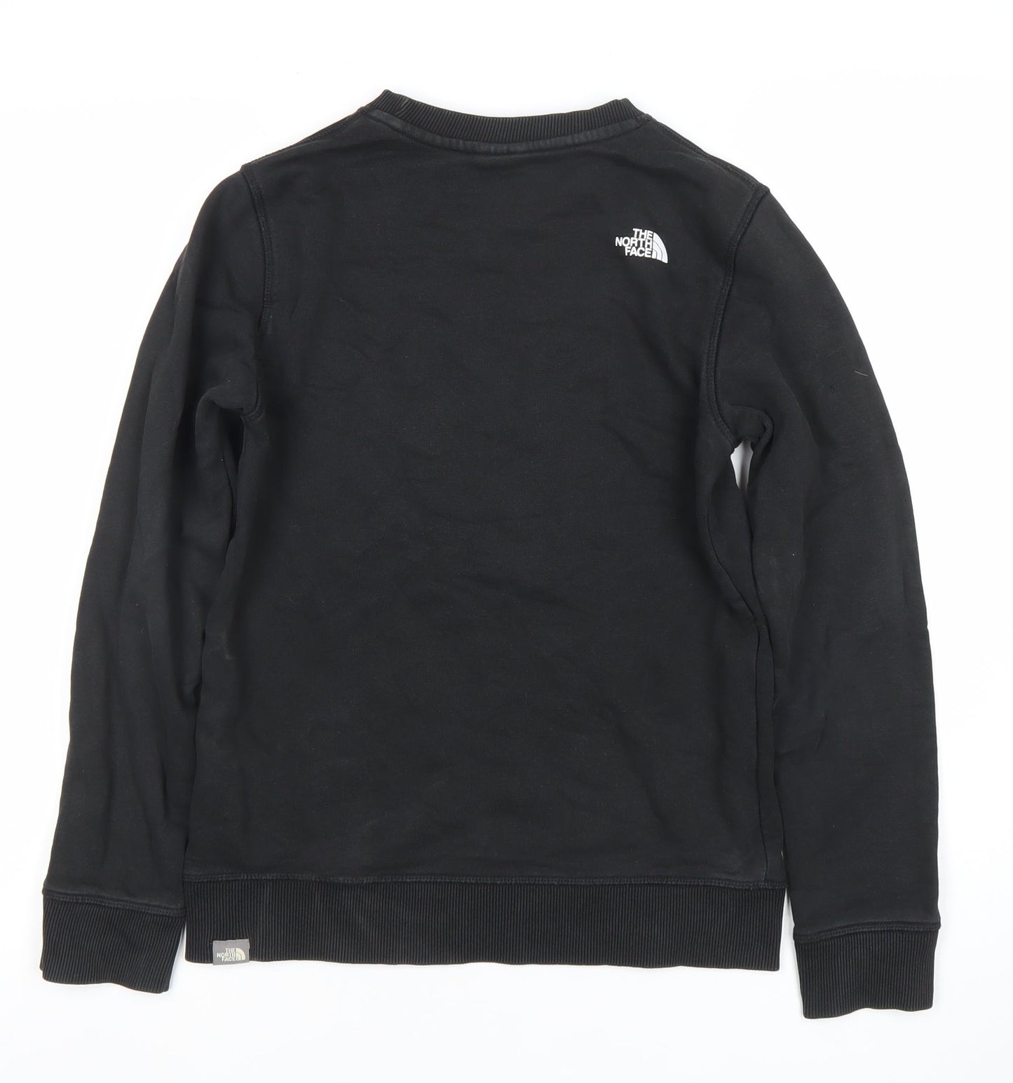 The North Face Boys Black Large Crew Neck Pullover Sweatshirt