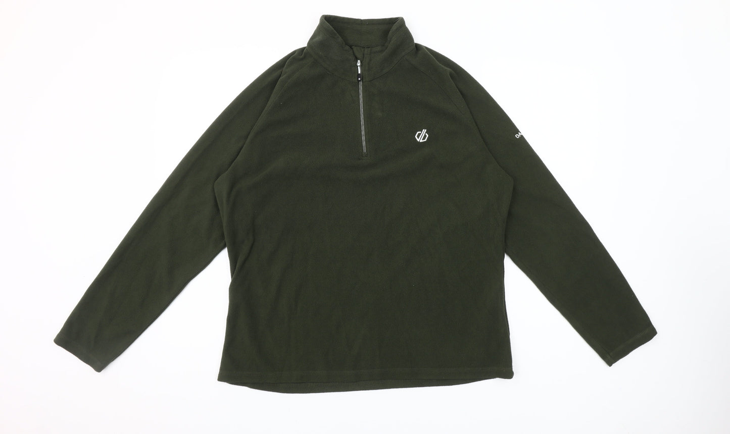 Dare 2B Women’s Green Half Zip Fleece Pullover UK 16 Outdoor Sweatshirt
