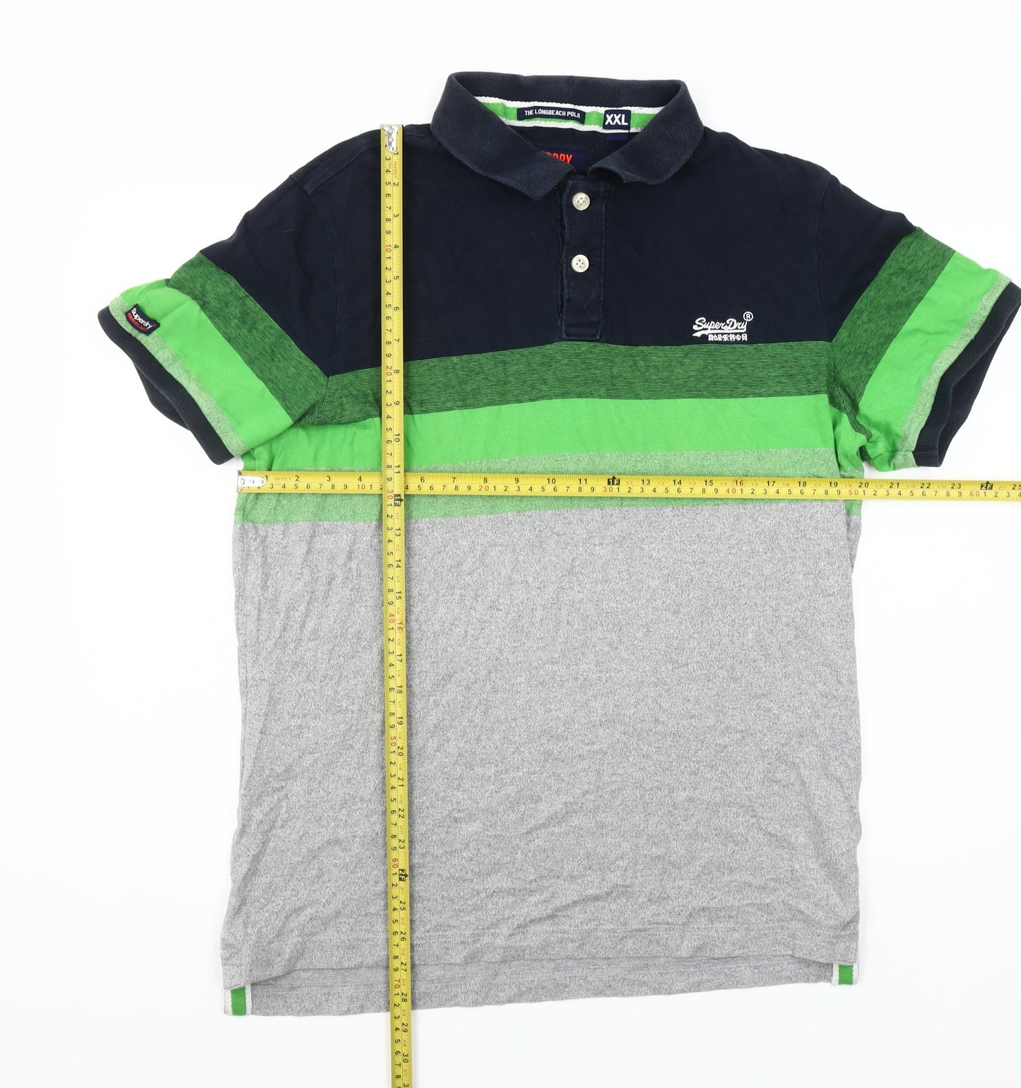 Superdry Men’s Multicoloured 2XL Classic Jersey Polo Shirt