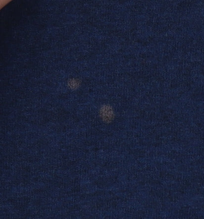 Diesel Men’s Blue Long Sleeve Logo Cotton T-Shirt Size L