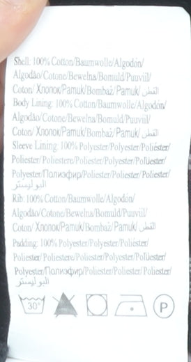 Jack & Jones Men's Black 2XL Military Jacket Cotton Casual