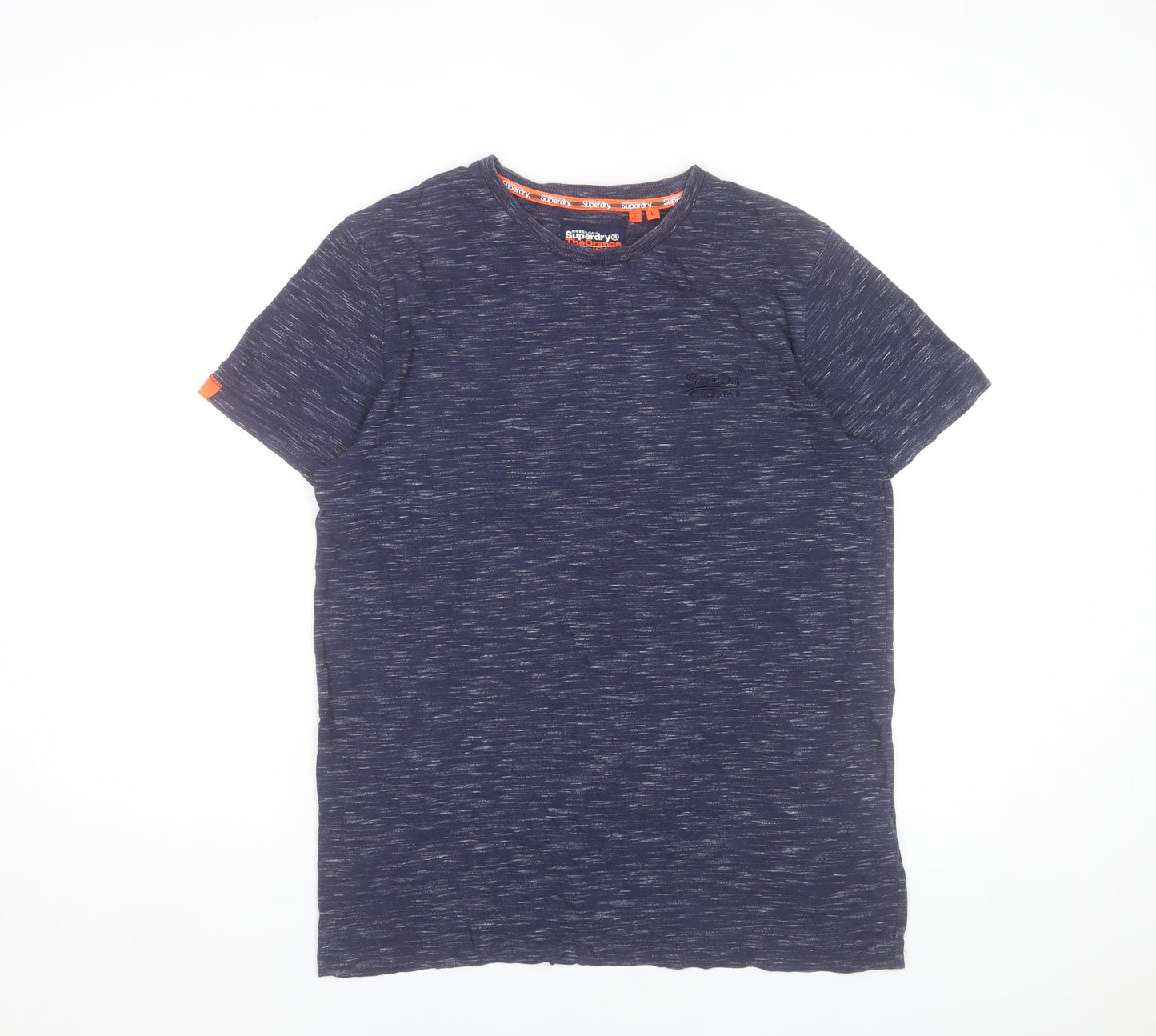 Superdry Men’s Blue Crew Neck Short Sleeve T-Shirt Size L