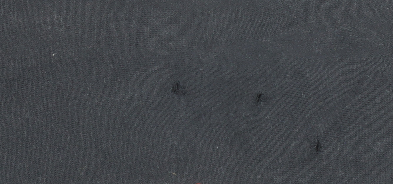 Superdry Men's Black Pullover Hoodie L Graphic Fleece Logo Jumper