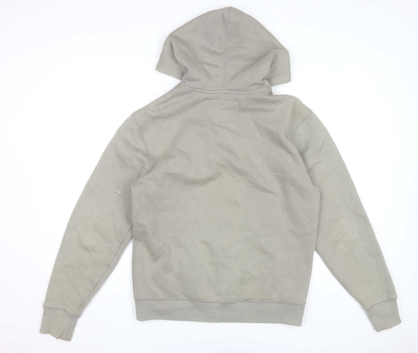 Jack Wills Men's Grey Full Zip Hoodie Size S Regular Fit