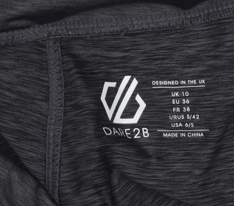 Dare 2B Womens Black Leggings UK 10 Stretch Activewear Trousers