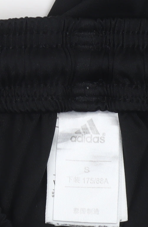 Adidas Boys Black Gold Athletic Shorts S FC Bayern Munich Football