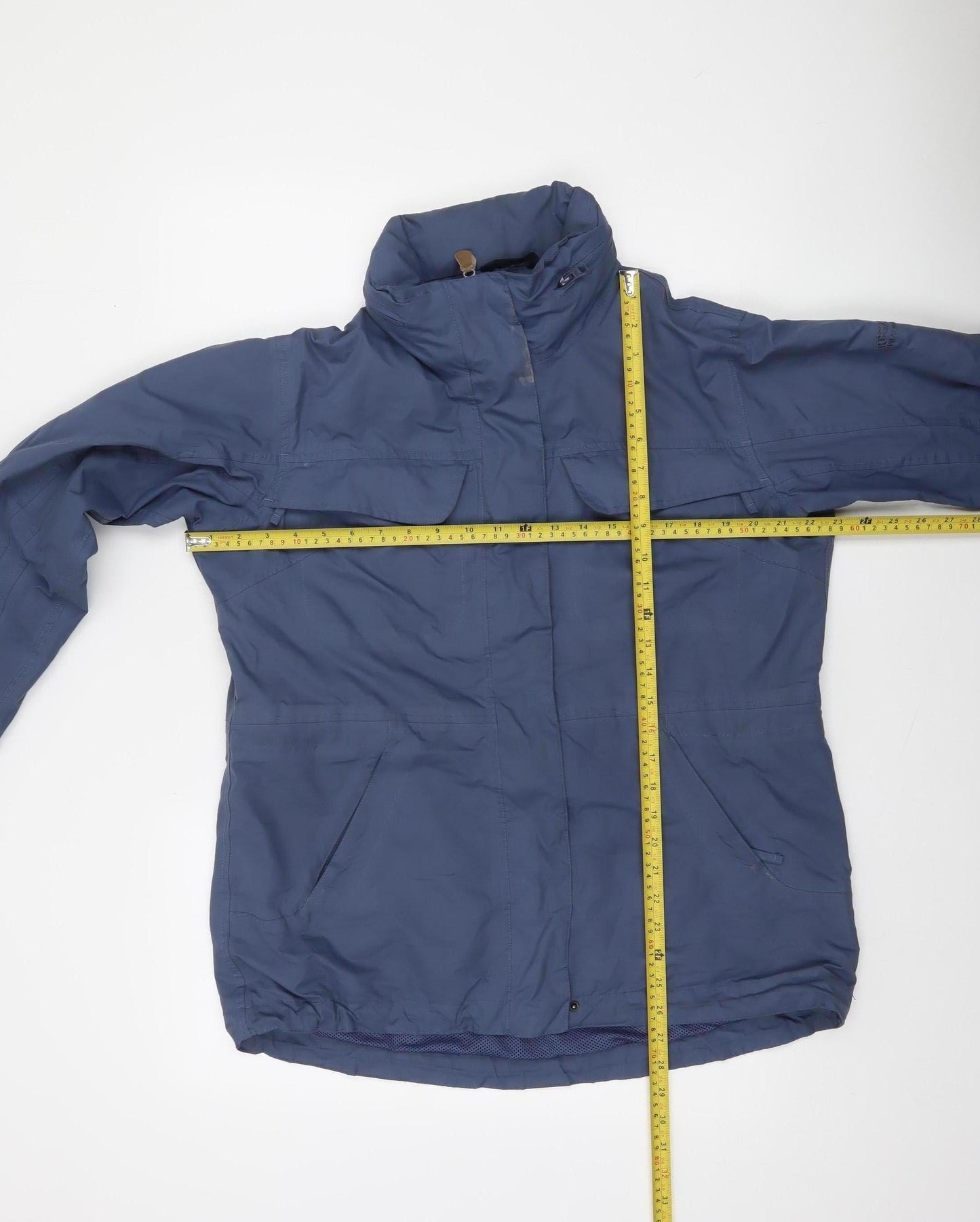 Regatta Women's Blue Waterproof Rain Jacket Size 18