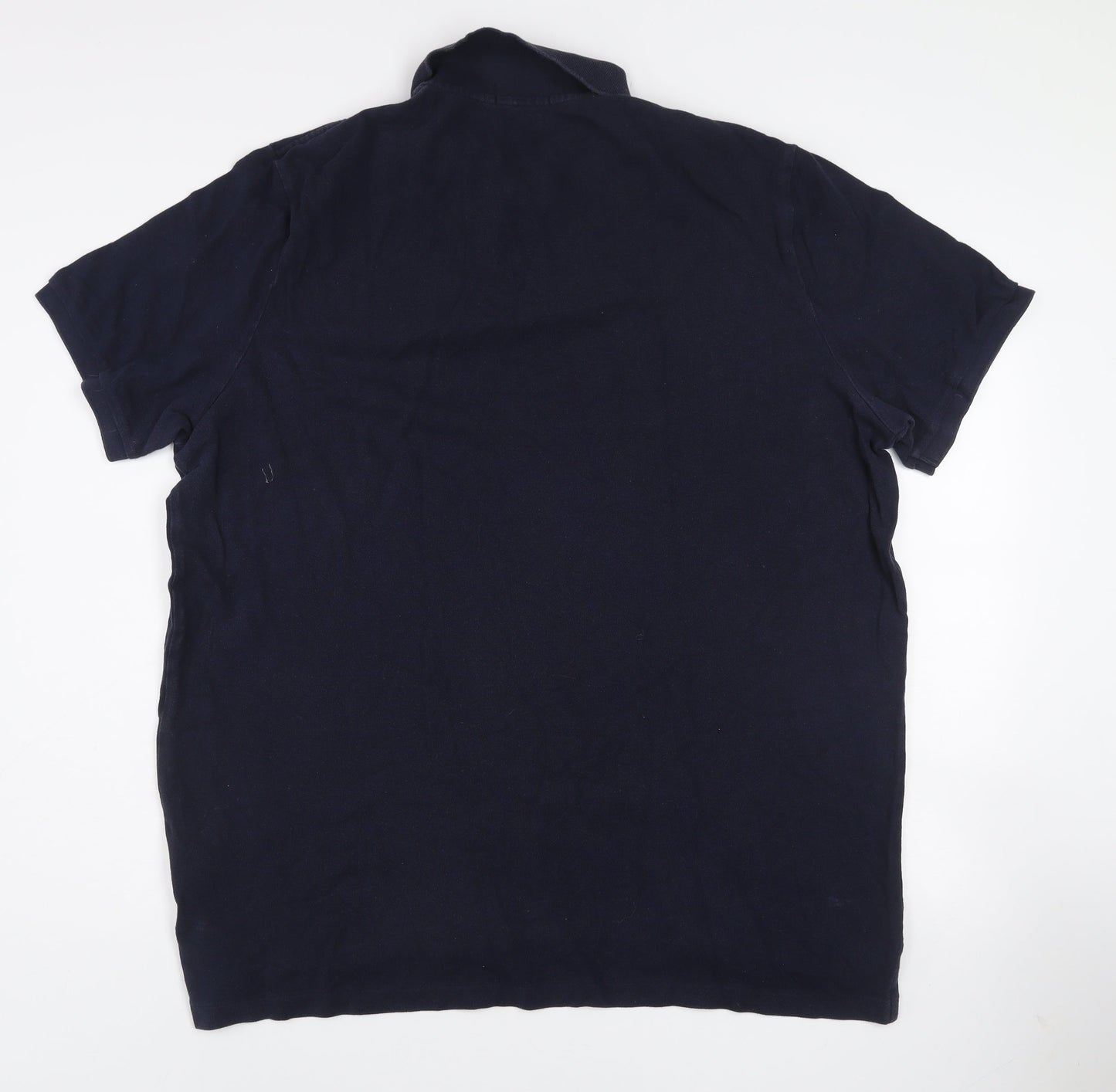 Ralph Lauren Men's Blue Classic Fit Cotton Polo Shirt XL