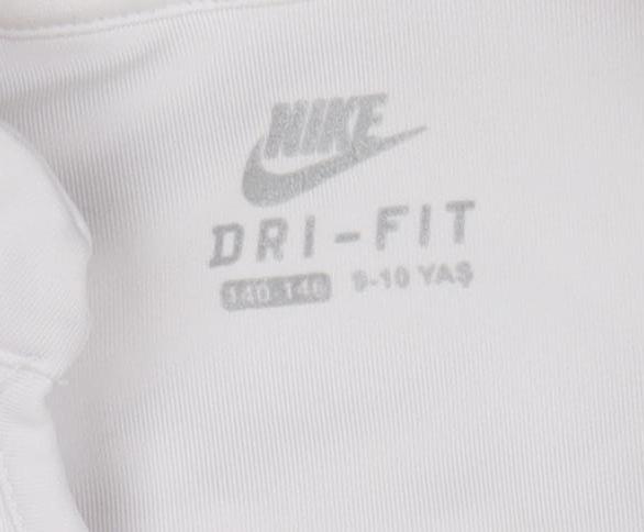 Nike Girls White Dri-Fit Sleeveless Tennis Dress 8-10 Years