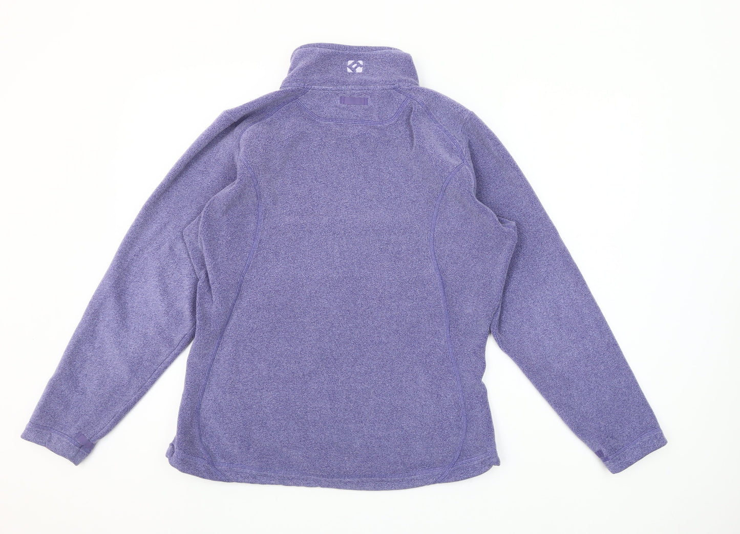 Rohan Womens Purple Fleece Full Zip Outdoor Jacket Size M
