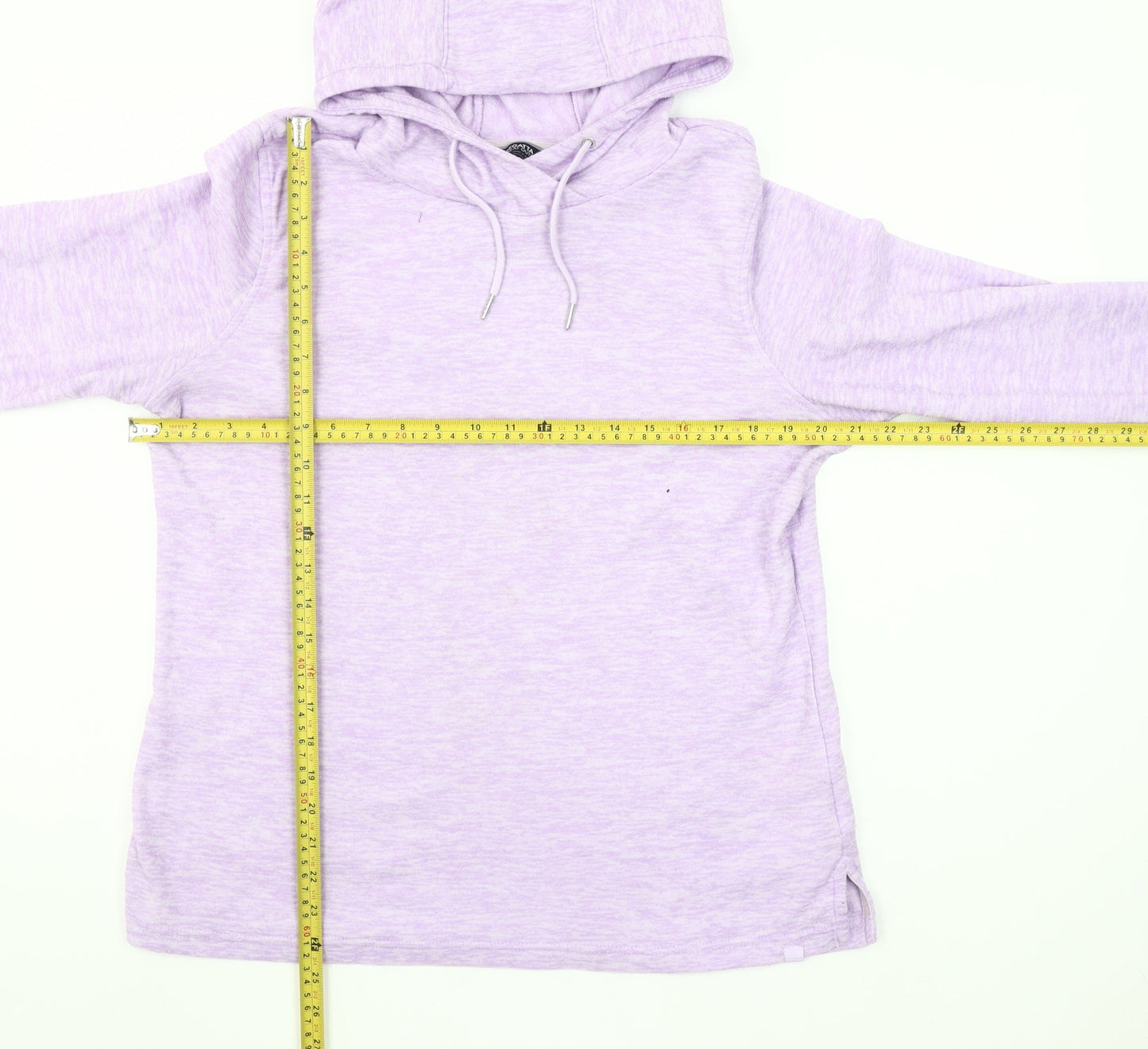 Regatta Women Lilac Hoodie Size 14 Pullover Long Sleeve Outdoor Top