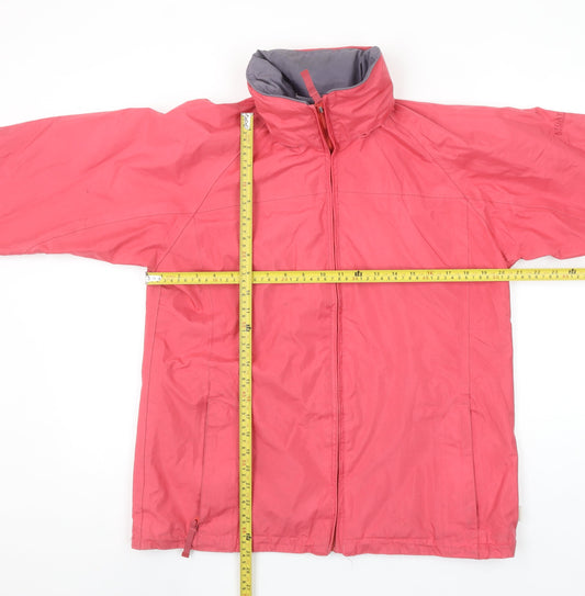 Regatta Women’s Pink Waterproof Rain Jacket Size 12 M Outdoor Coat