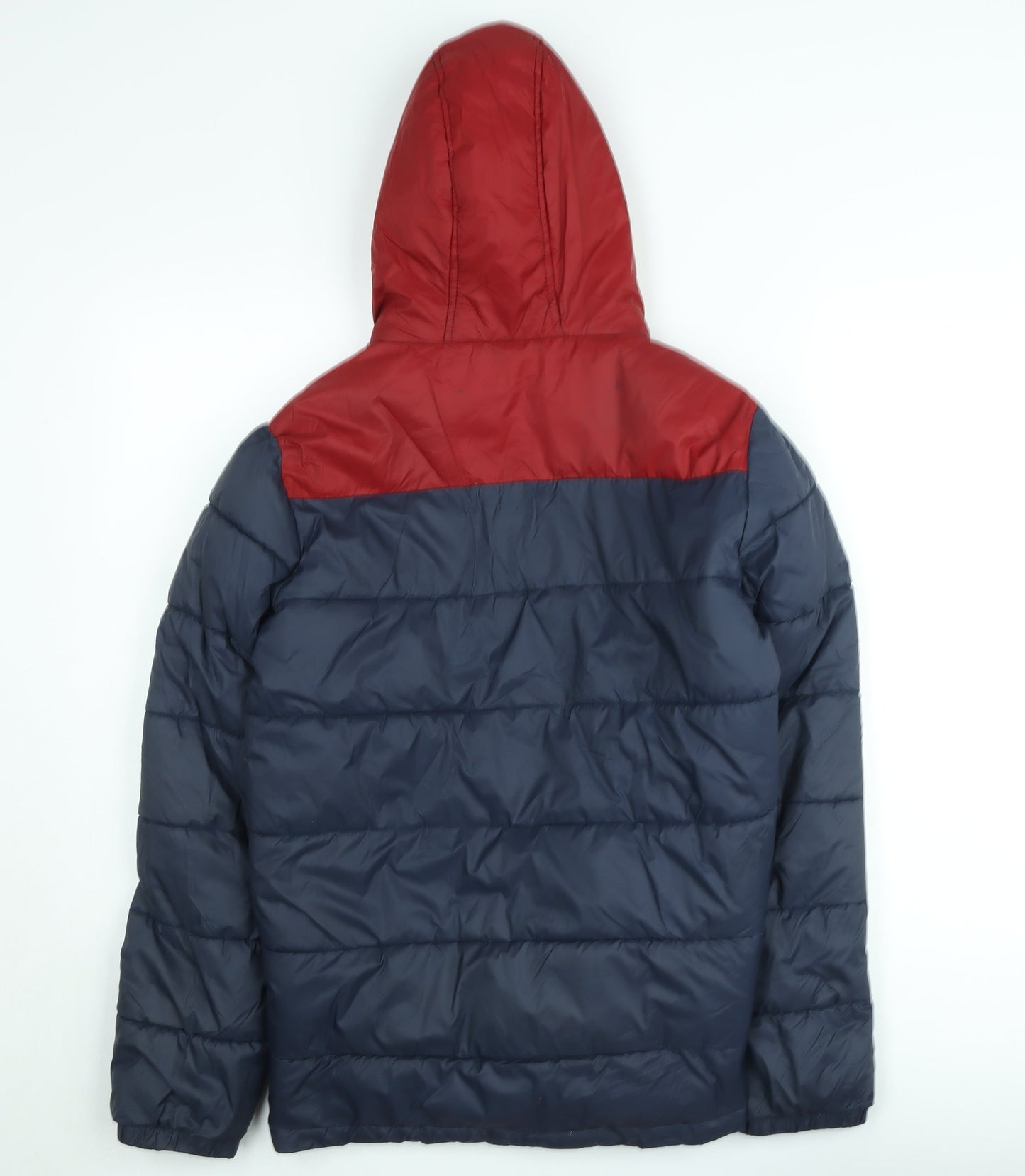 Berghaus Teens Blue Red Hooded Puffer Jacket Size 164