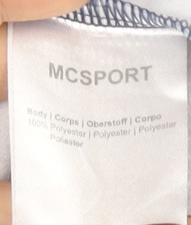 Additional view of MCSport boys’ blue 7-8 years track jacket cúl camps 1/4 zip lightweight activewear