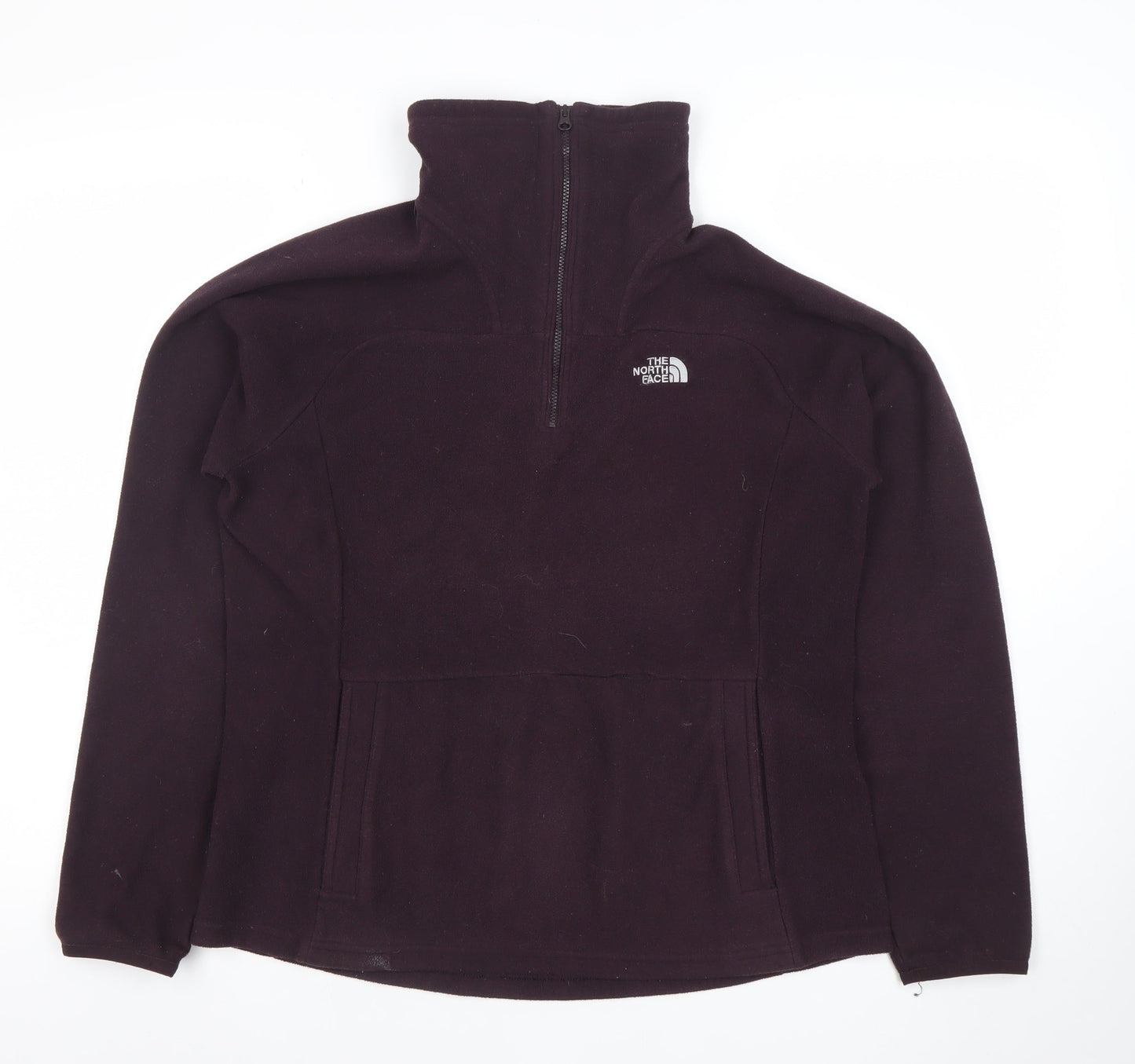 The North Face Women's Purple Fleece Pullover Sweatshirt Size M